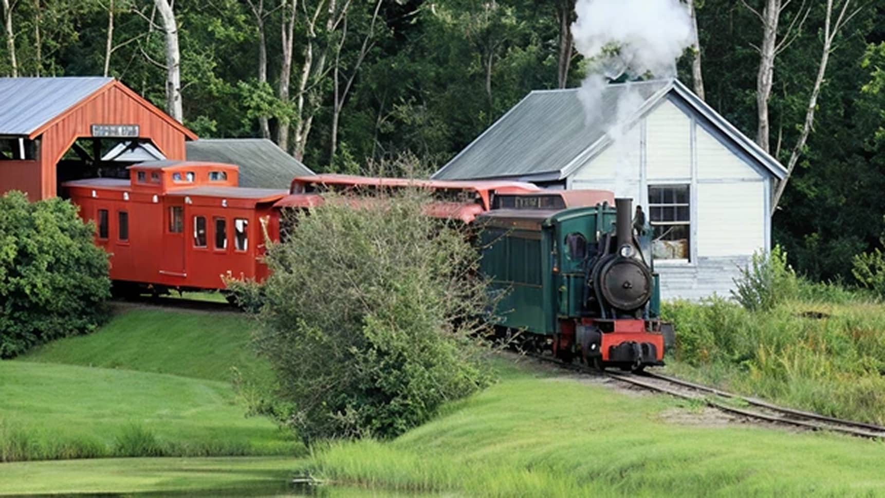 Railway Museum Boothbay Harbor 10AM-5PM Tuesday through Sunday. Closed Mondays.