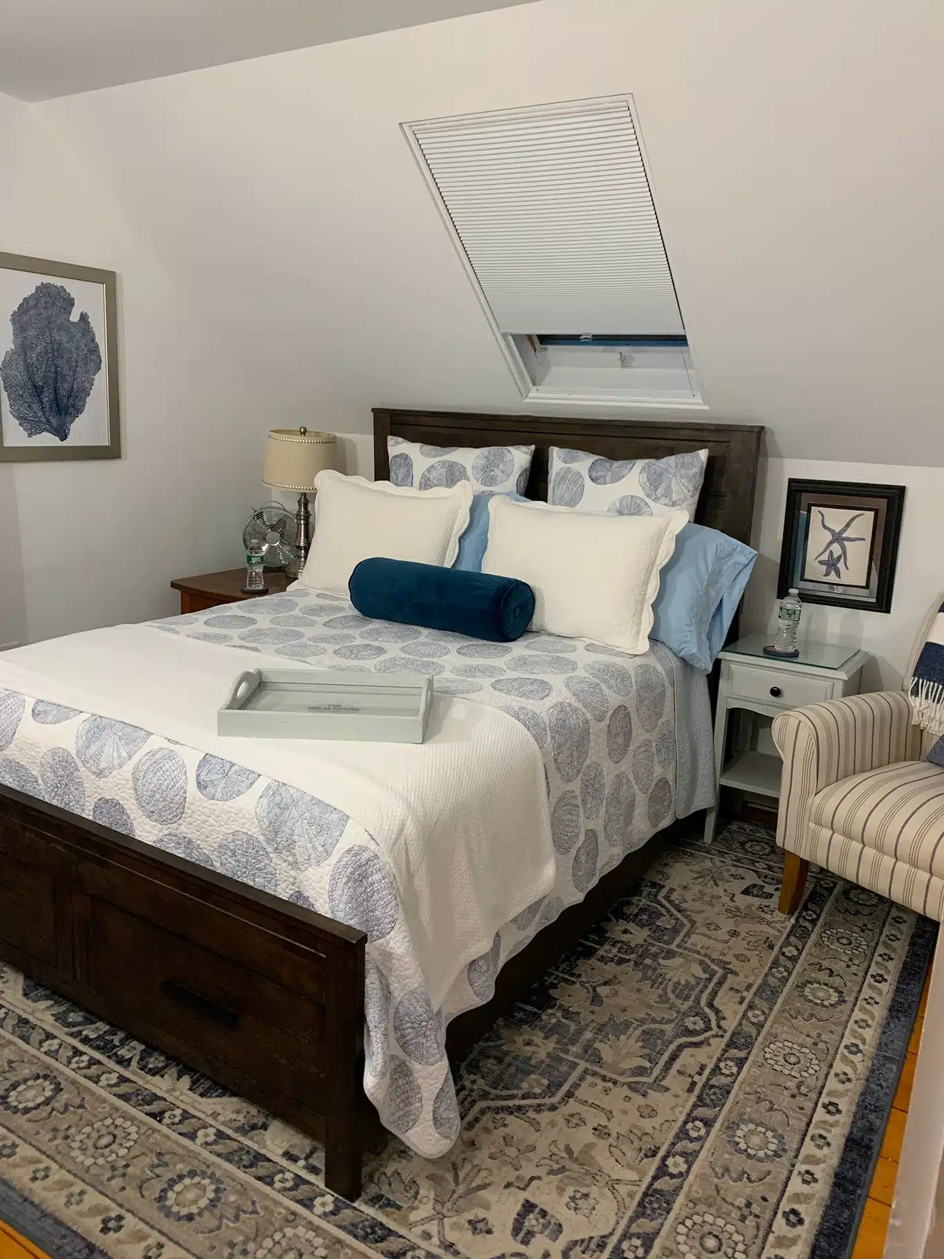 Bedroom one in Helm House